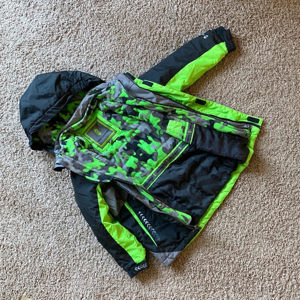 Free country winter coat